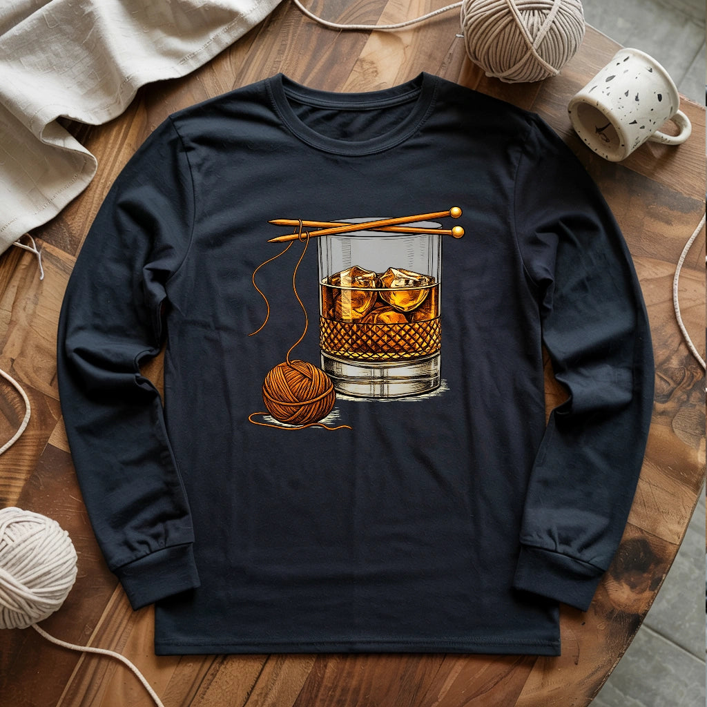 Whiskey And Yarn Long Sleeve T-shirt