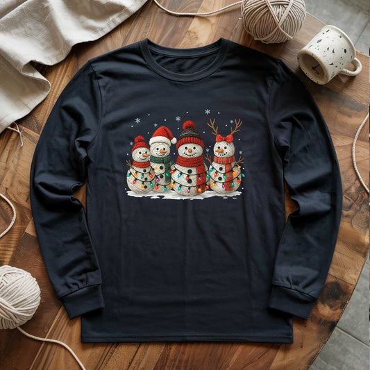 Yarny Snow Crew Long Sleeve T-shirt