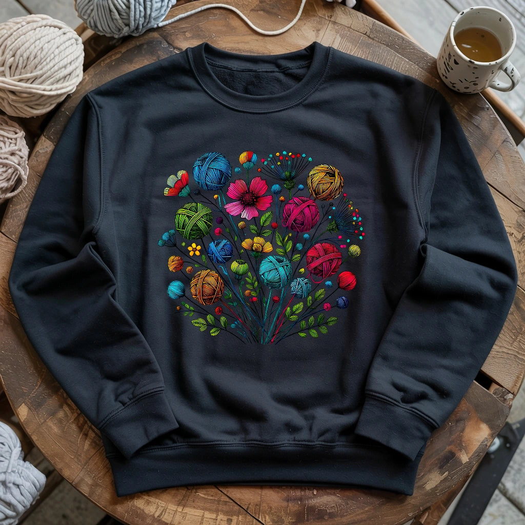 Blooming Yarn Sweatshirt