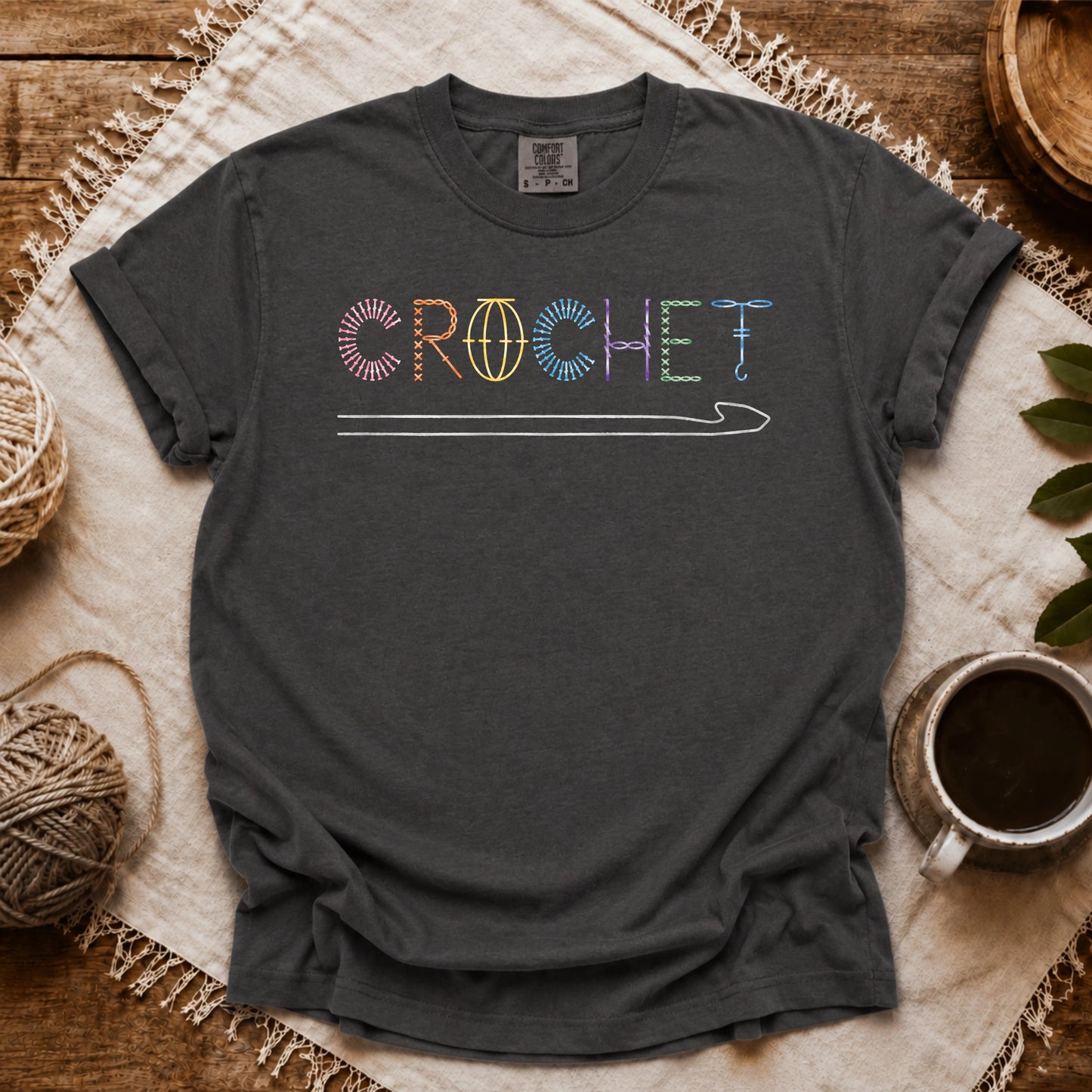 Comfort Colors Crochet T-shirt