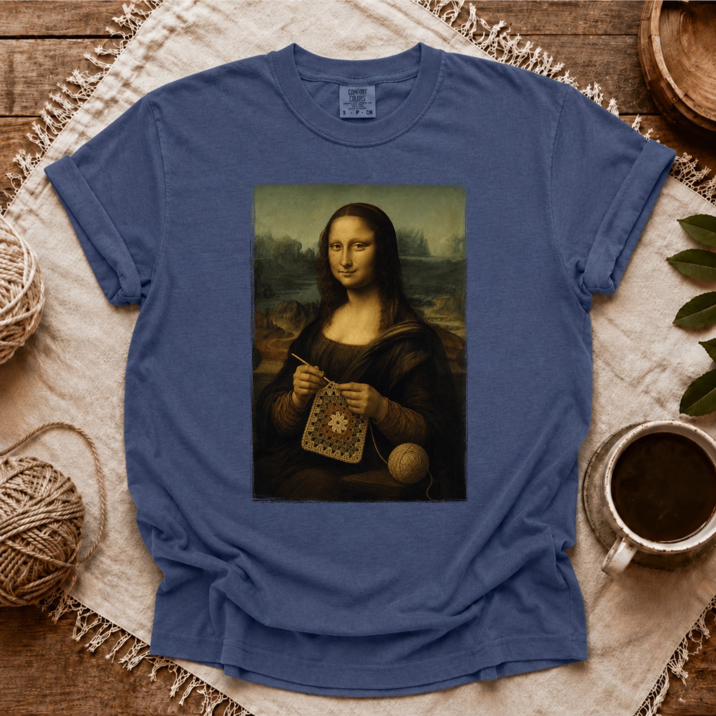 Comfort Colors The Crochet Mona Lisa T-shirt