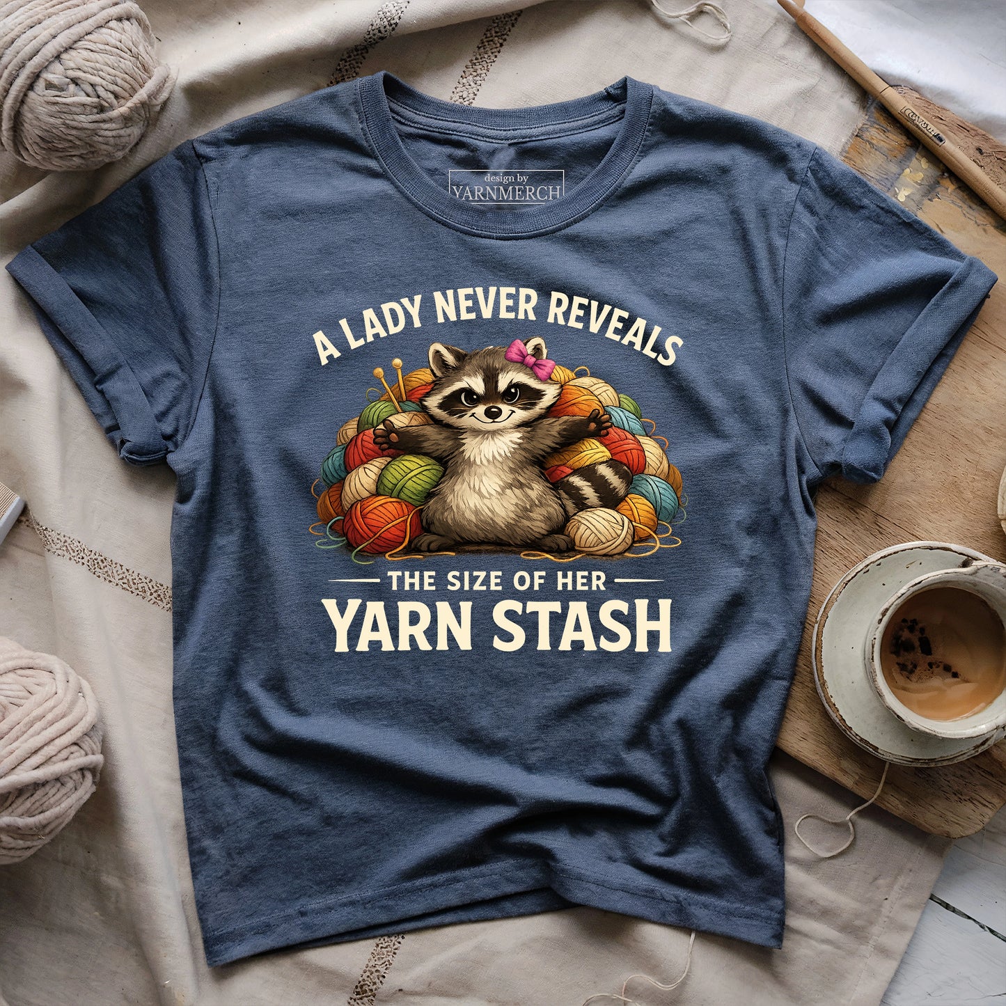 Secret Yarn Stash T-shirt