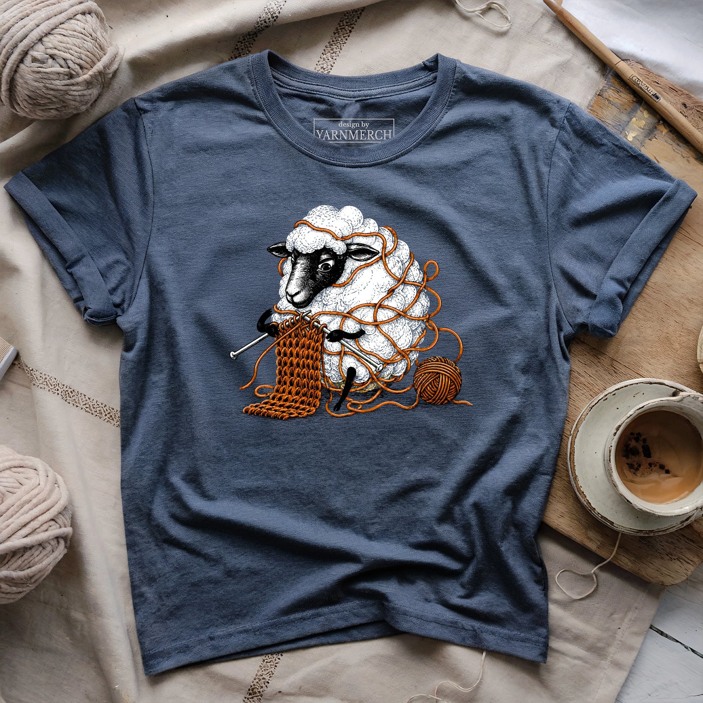 Knitting is Knotty T-shirt