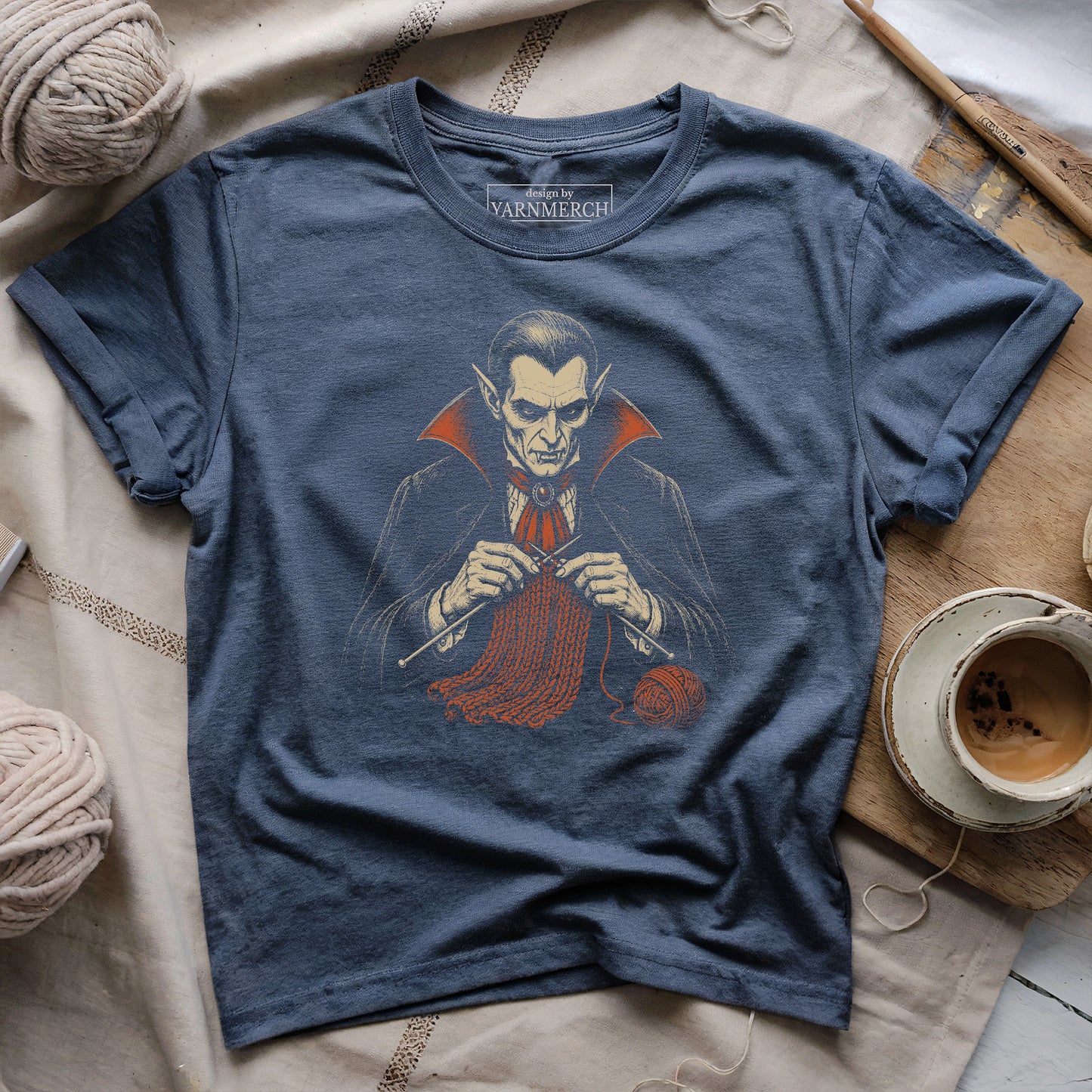 The Knitting Count T-shirt