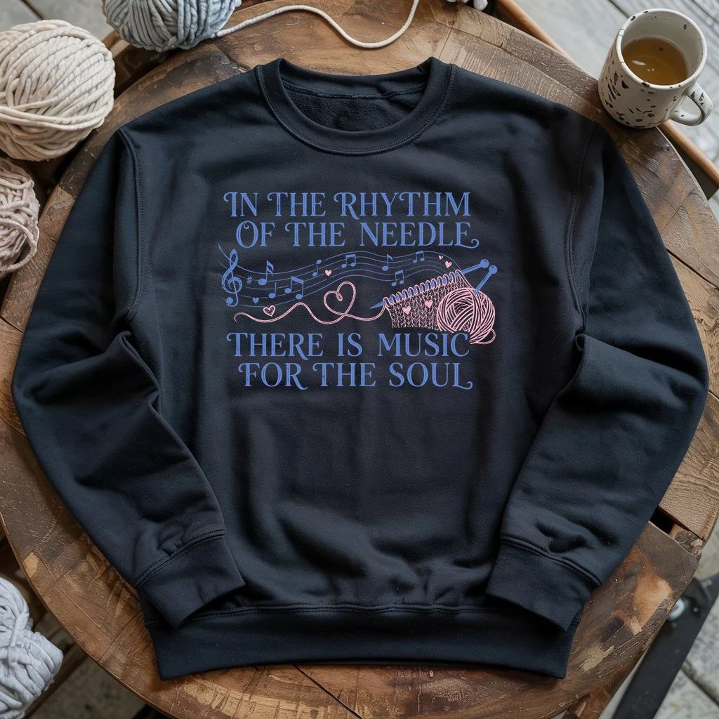 Rhythm of the Needles! Sweatshirt