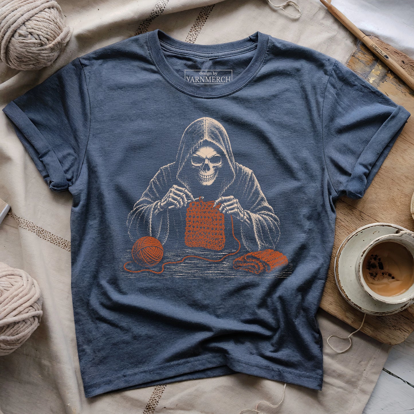 The Grim Crocheter T-shirt