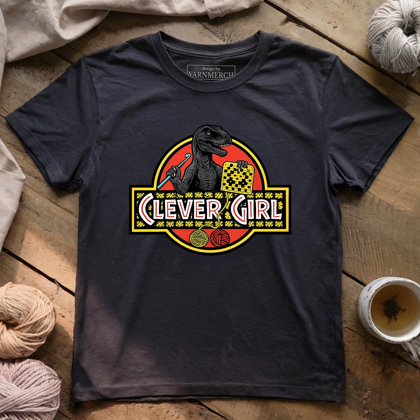 Clever Girl Crochet T-shirt