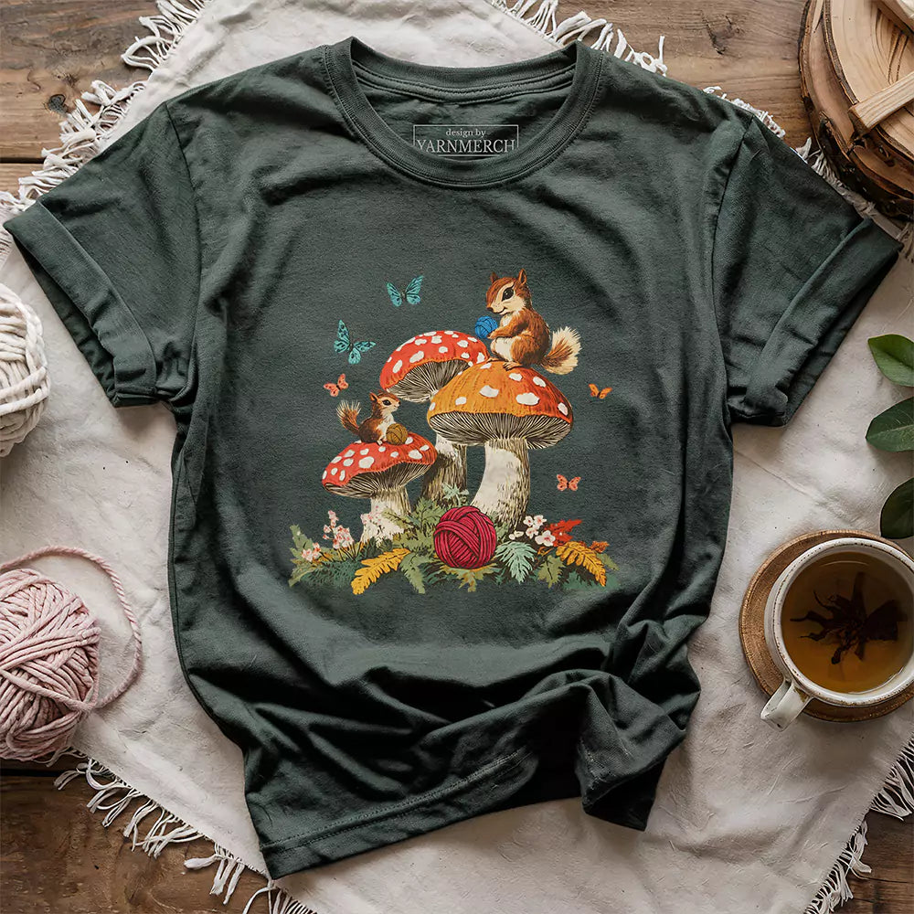 Enchanted Yarn Forest T-shirt