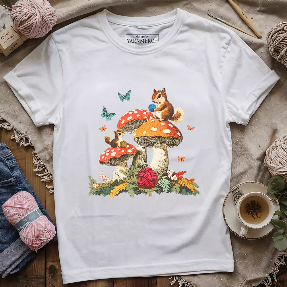 Enchanted Yarn Forest T-shirt