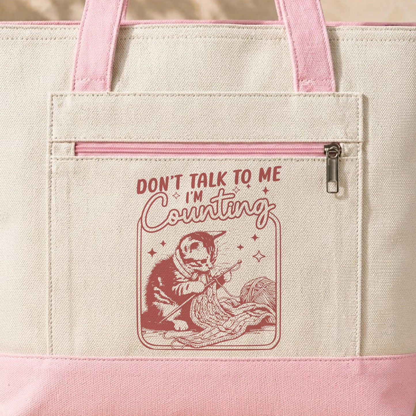 Shh... I'm Counting Tote