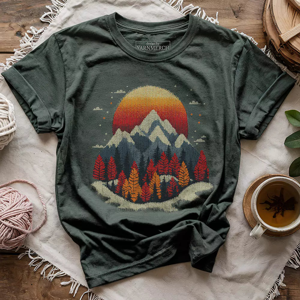 Knit Mountain T-shirt