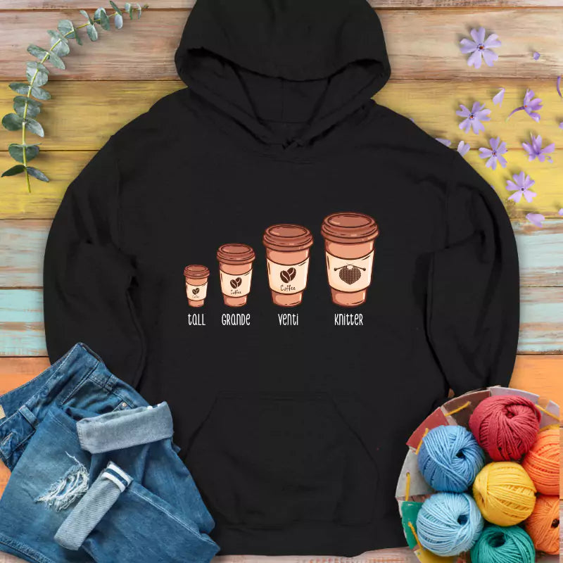 Knitter Coffee Hoodie