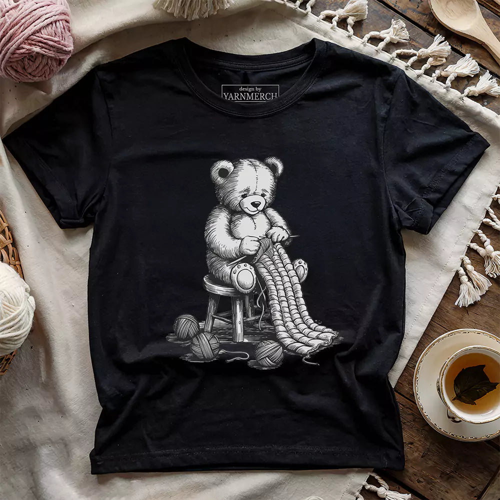 Knitting Bear T-shirt