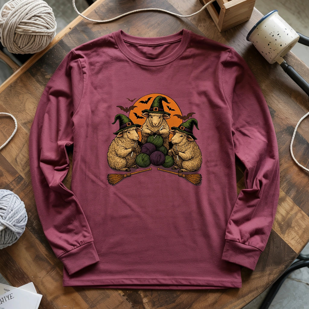 Crocheting Coven Long Sleeve T-shirt