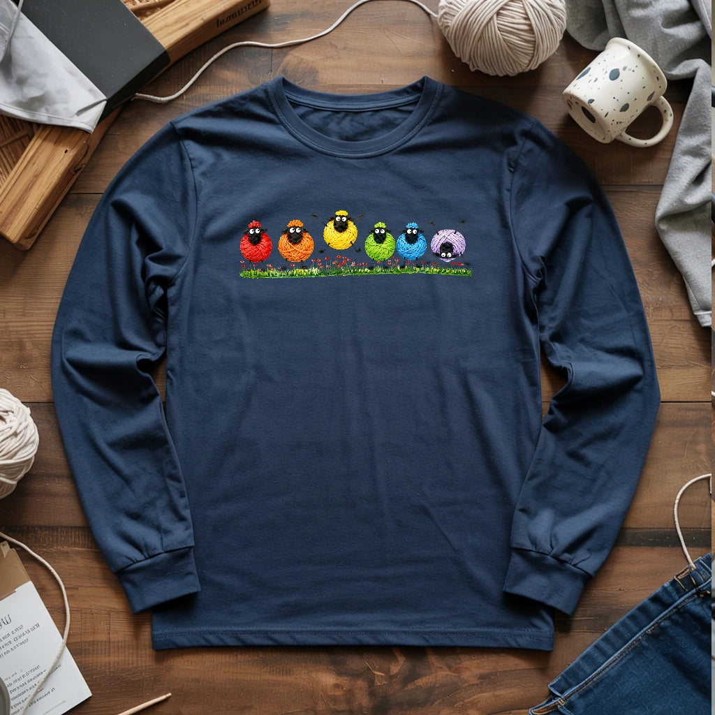 Color Wools Long Sleeve T-shirt