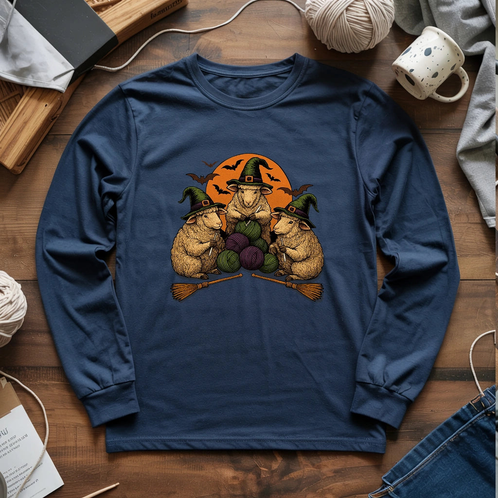 Crocheting Coven Long Sleeve T-shirt