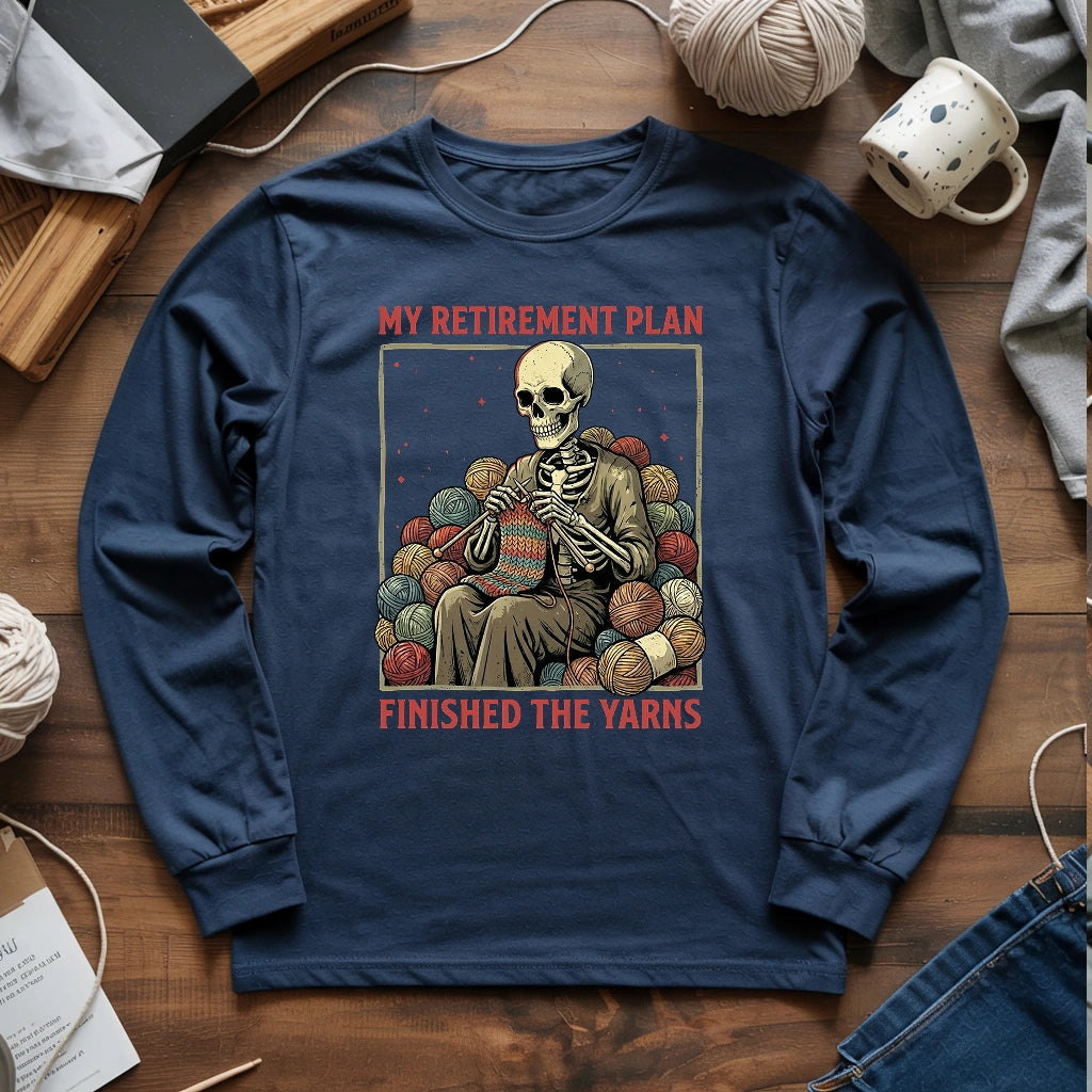 Finished The Yarns Long Sleeve T-shirt