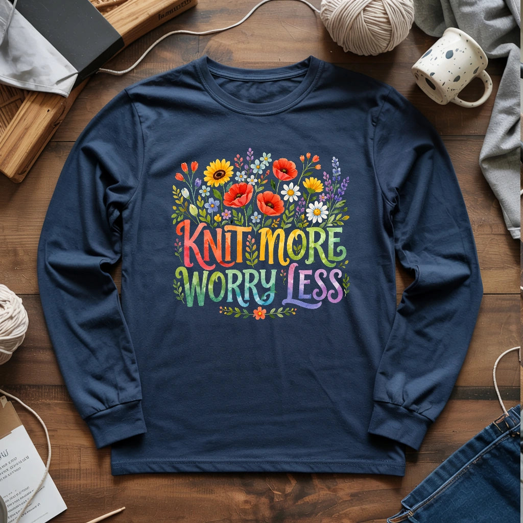 Knit More & More Long Sleeve T-shirt
