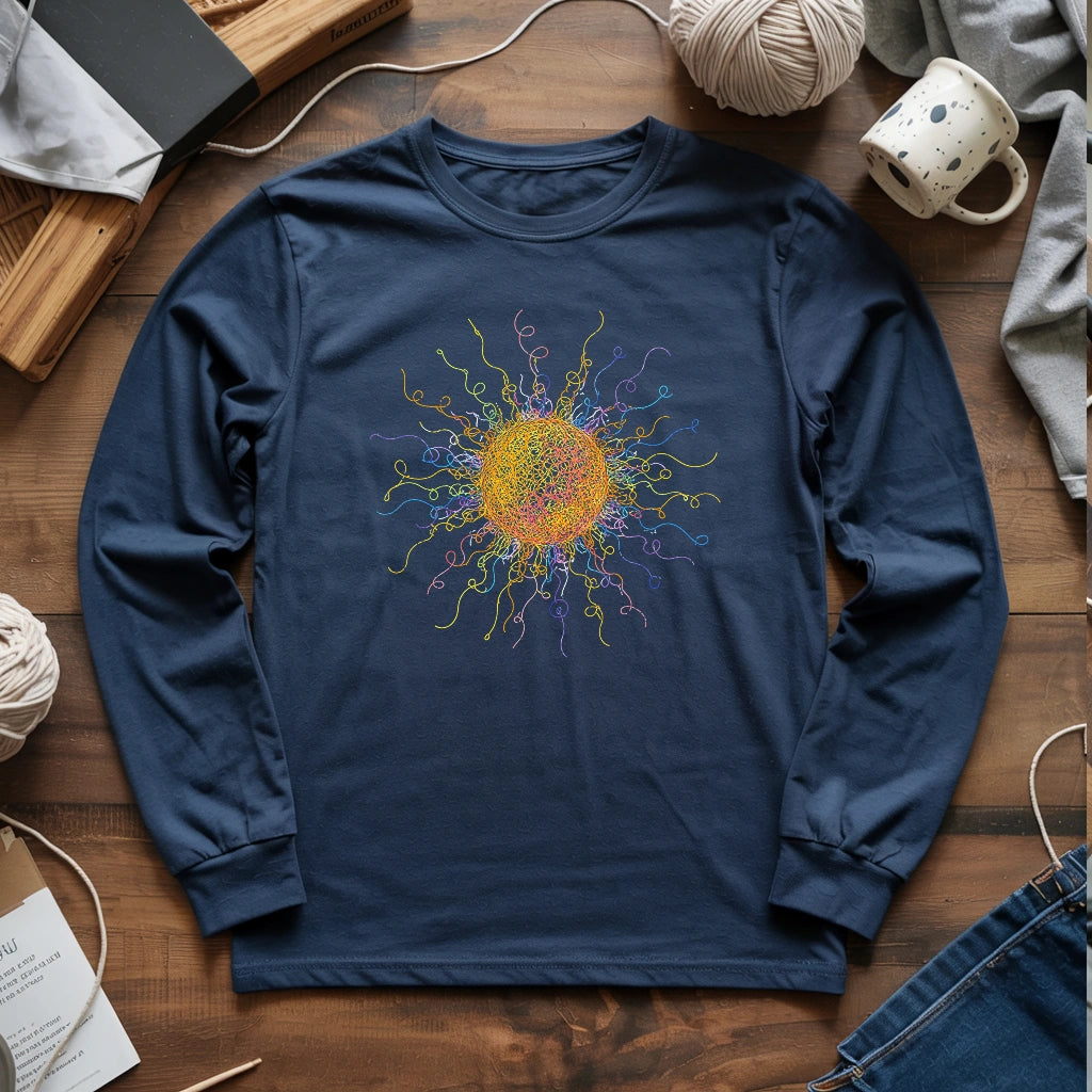 Tangled Sun Long Sleeve T-shirt