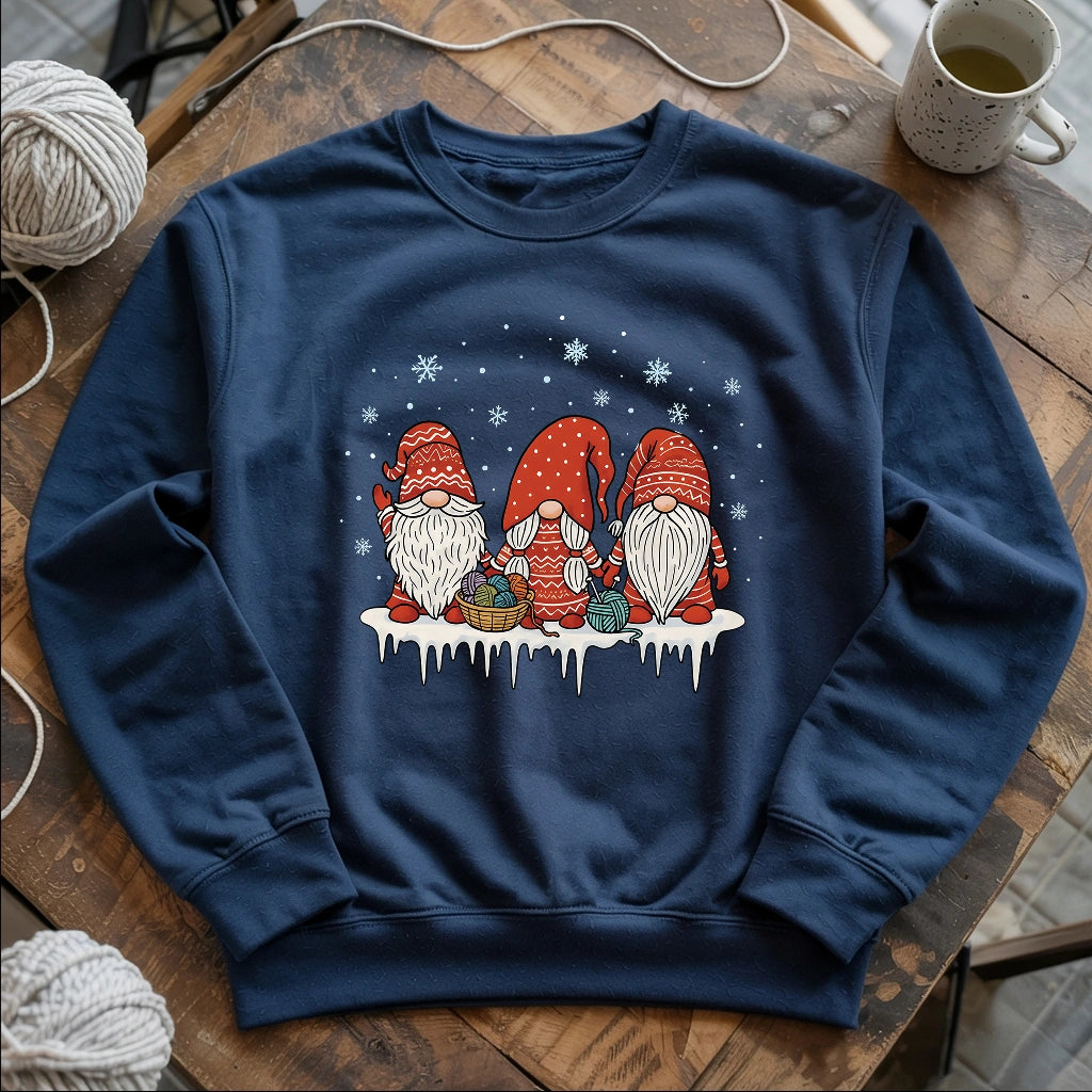 Three Knitty Gnomes Sweatshirt