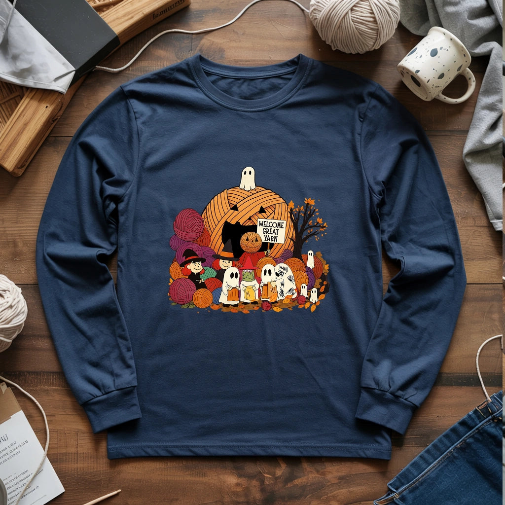 Welcome Great Yarn Long Sleeve T-shirt