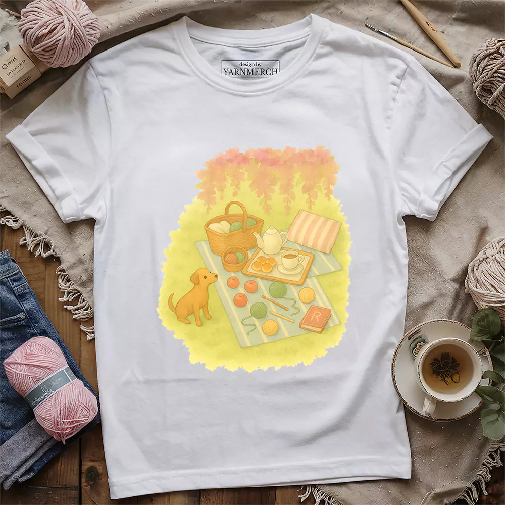 Picnic Yarn Time T-shirt