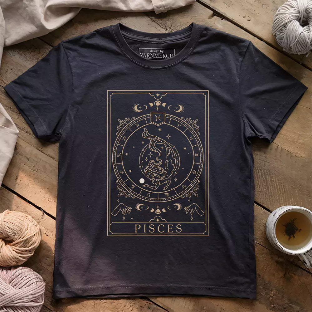 Pisces Yarn Tarot T-shirt