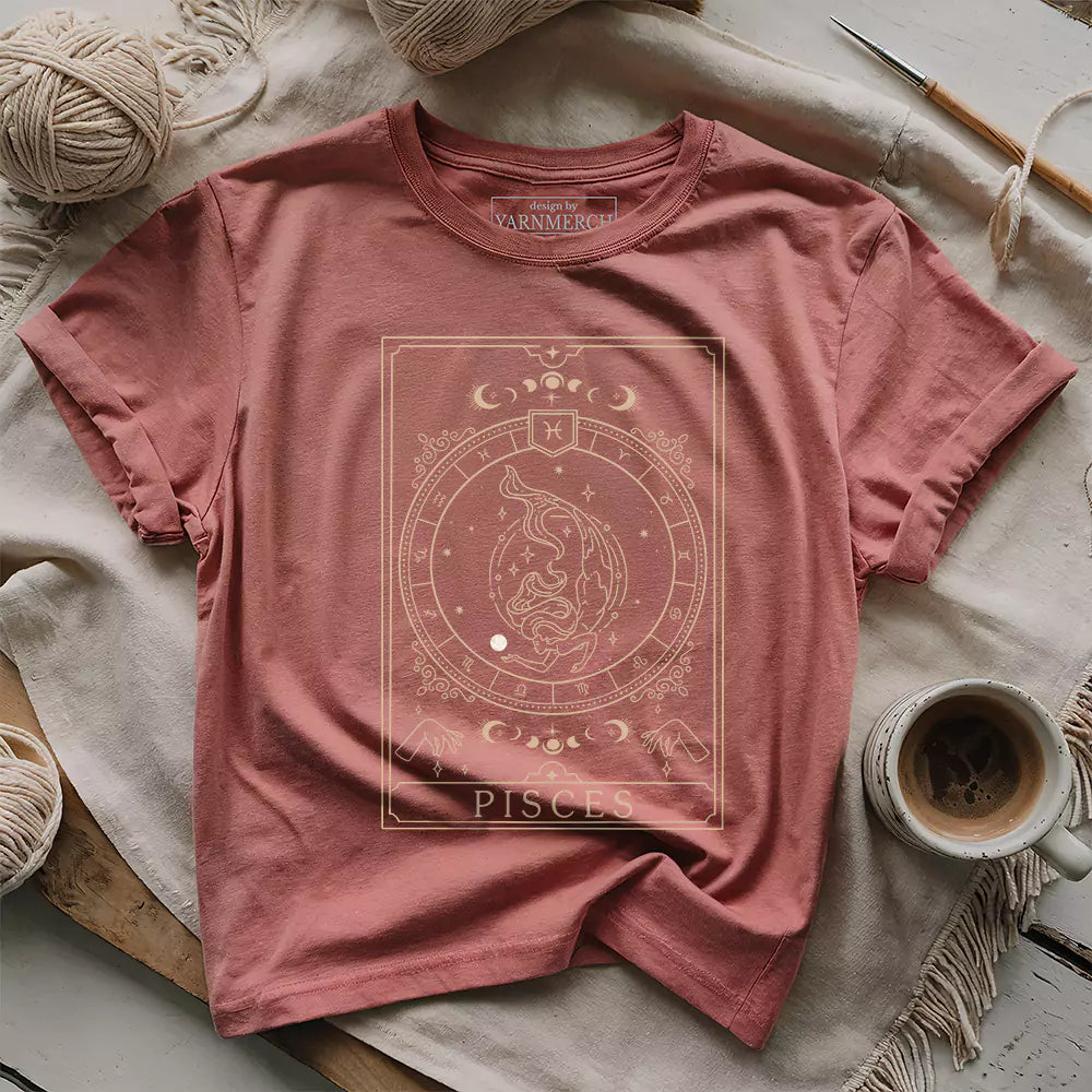 Pisces Yarn Tarot T-shirt