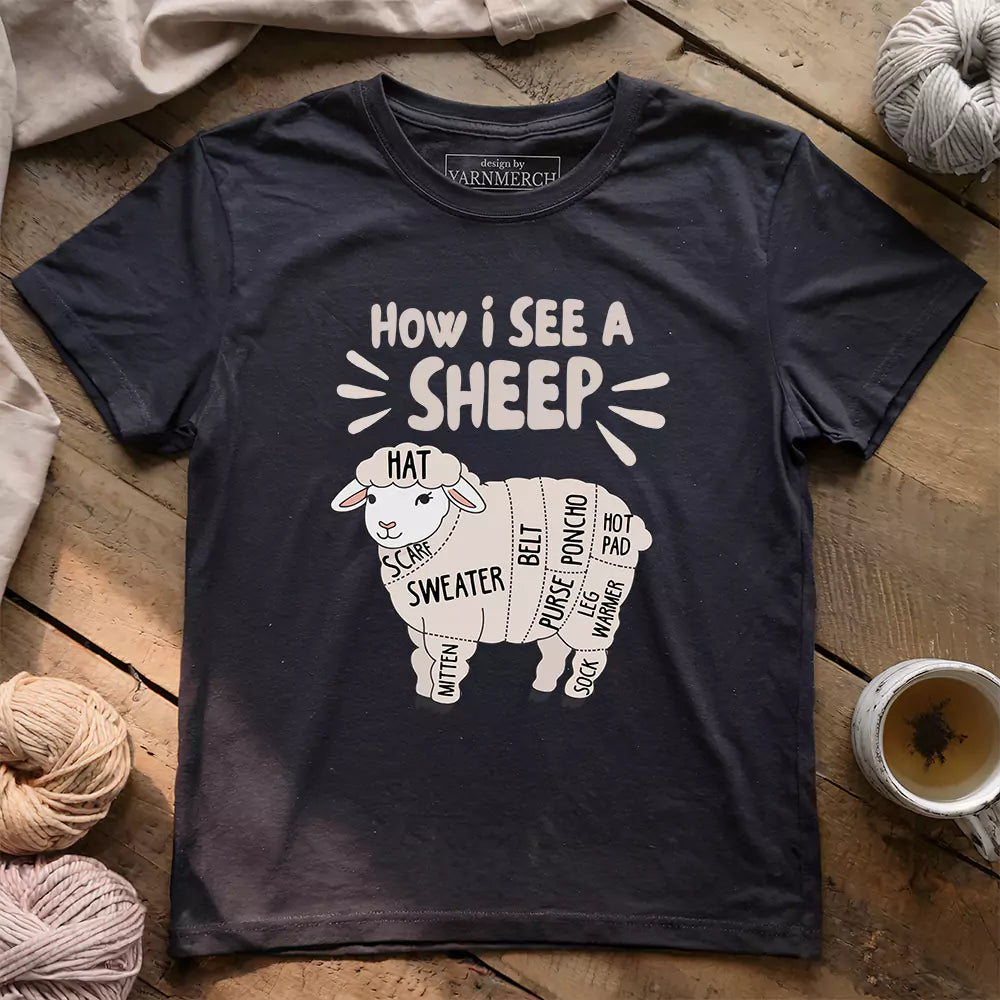 Sheep To Stitch T-shirt