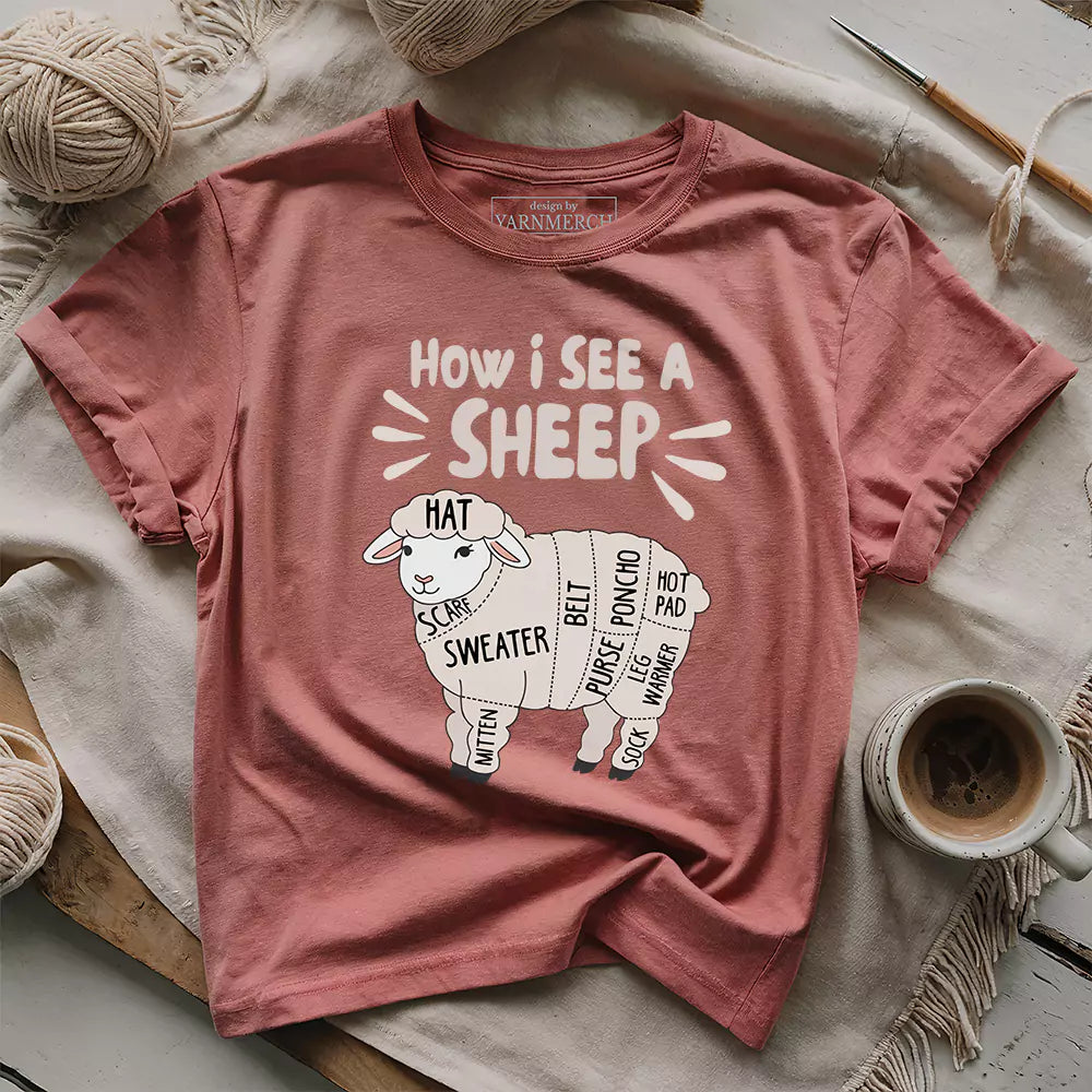 Sheep To Stitch T-shirt