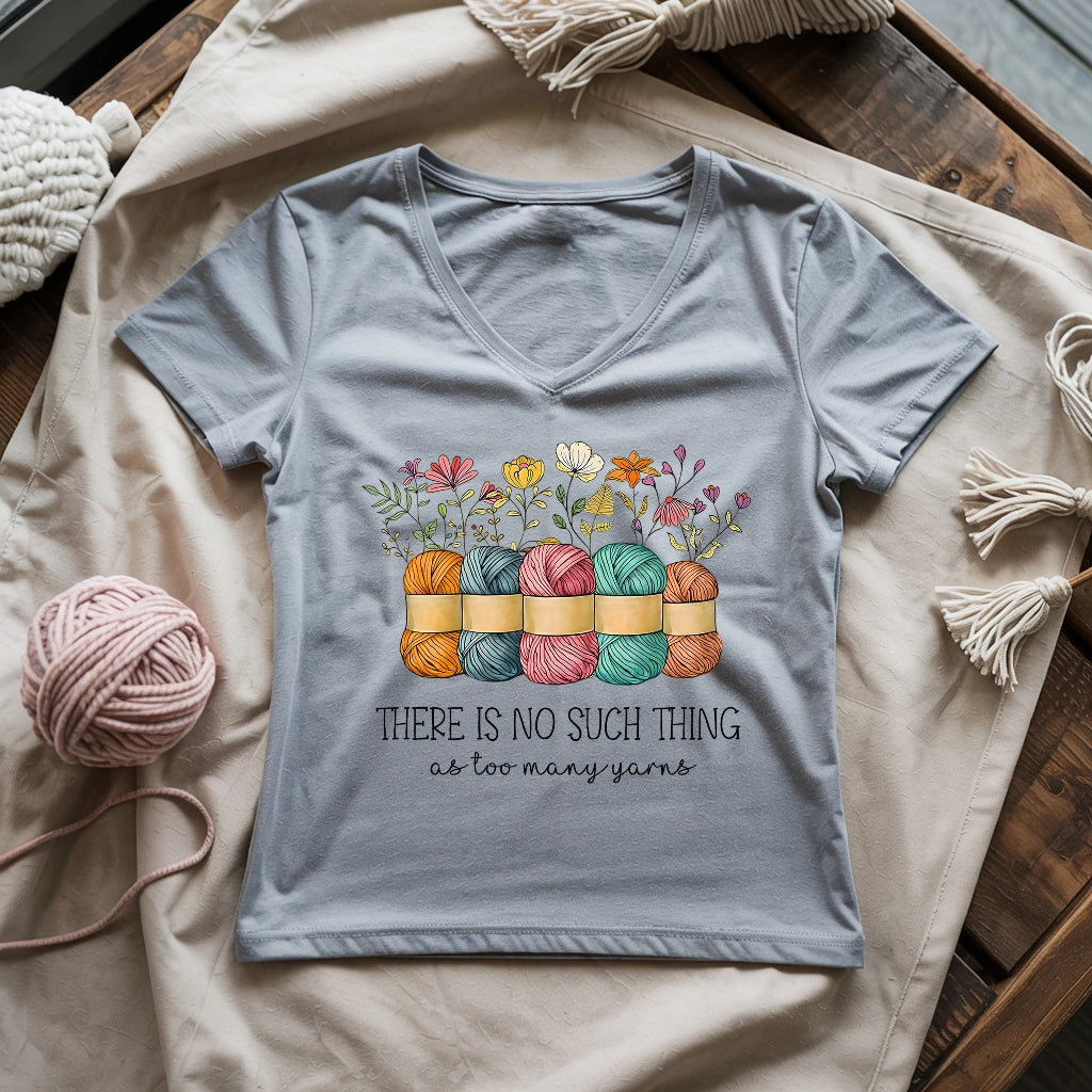 Floral Yarns Lady V-neck