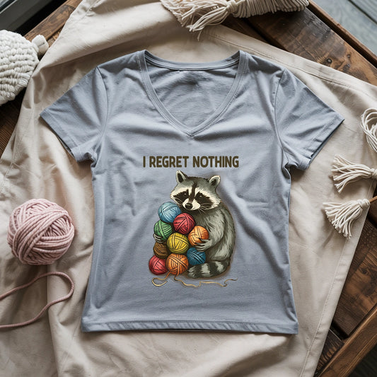 I Regret Nothing Lady V-neck