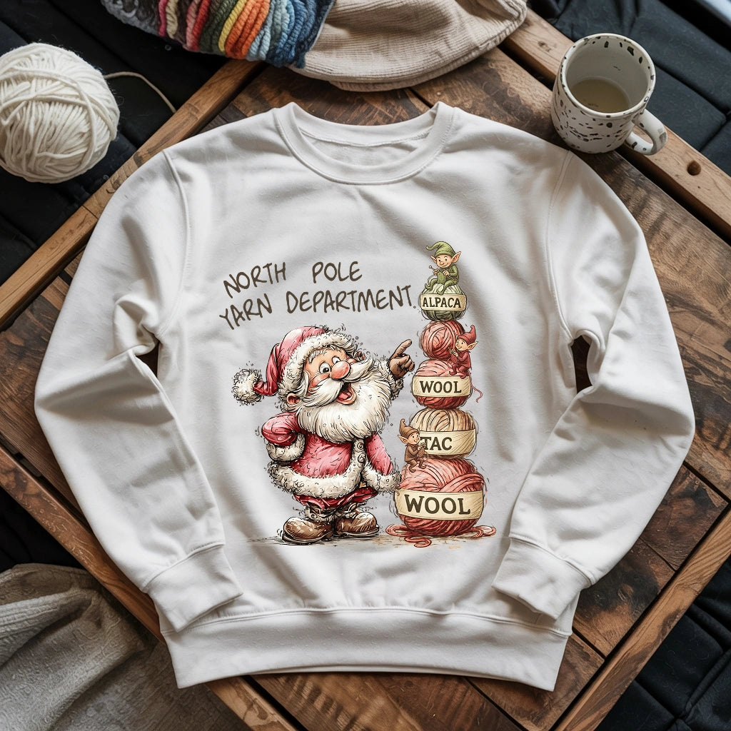 North Pole Yarn Department Sweatshirt