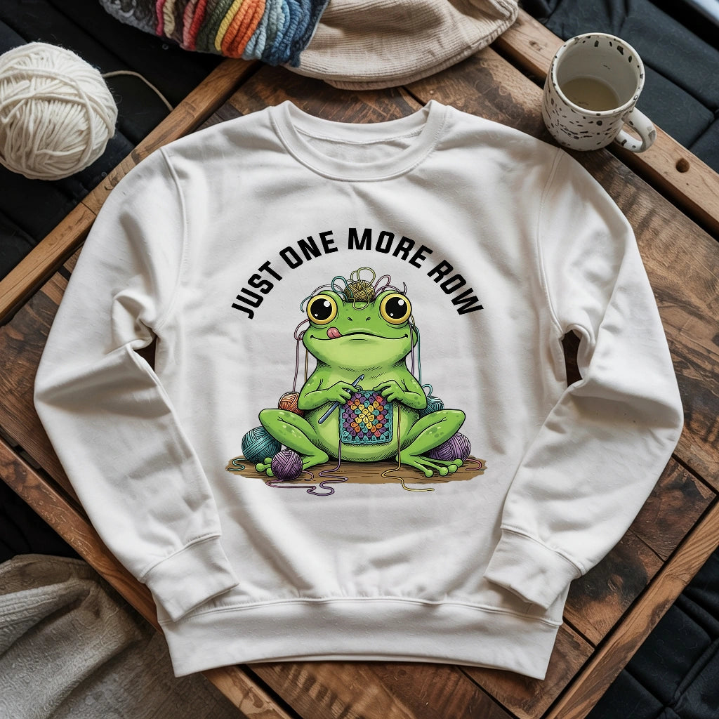 One More Row Frogging Sweatshirt