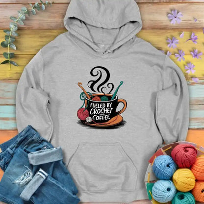 Crochet +Coffee=Energy  Hoodie