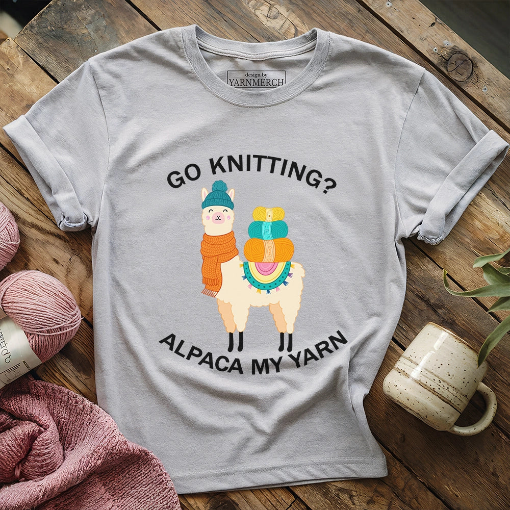 Alpaca my yarn T-shirt