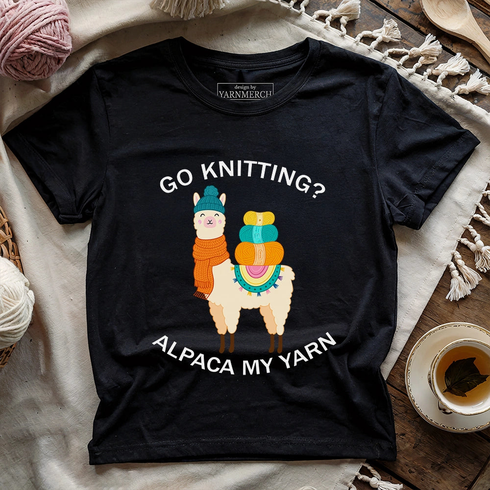 Alpaca my yarn T-shirt