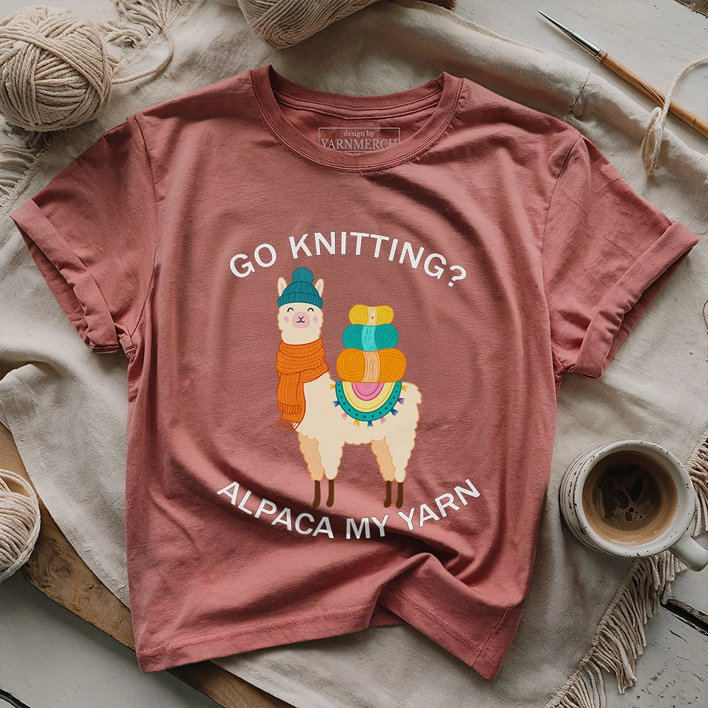 Alpaca my yarn T-shirt