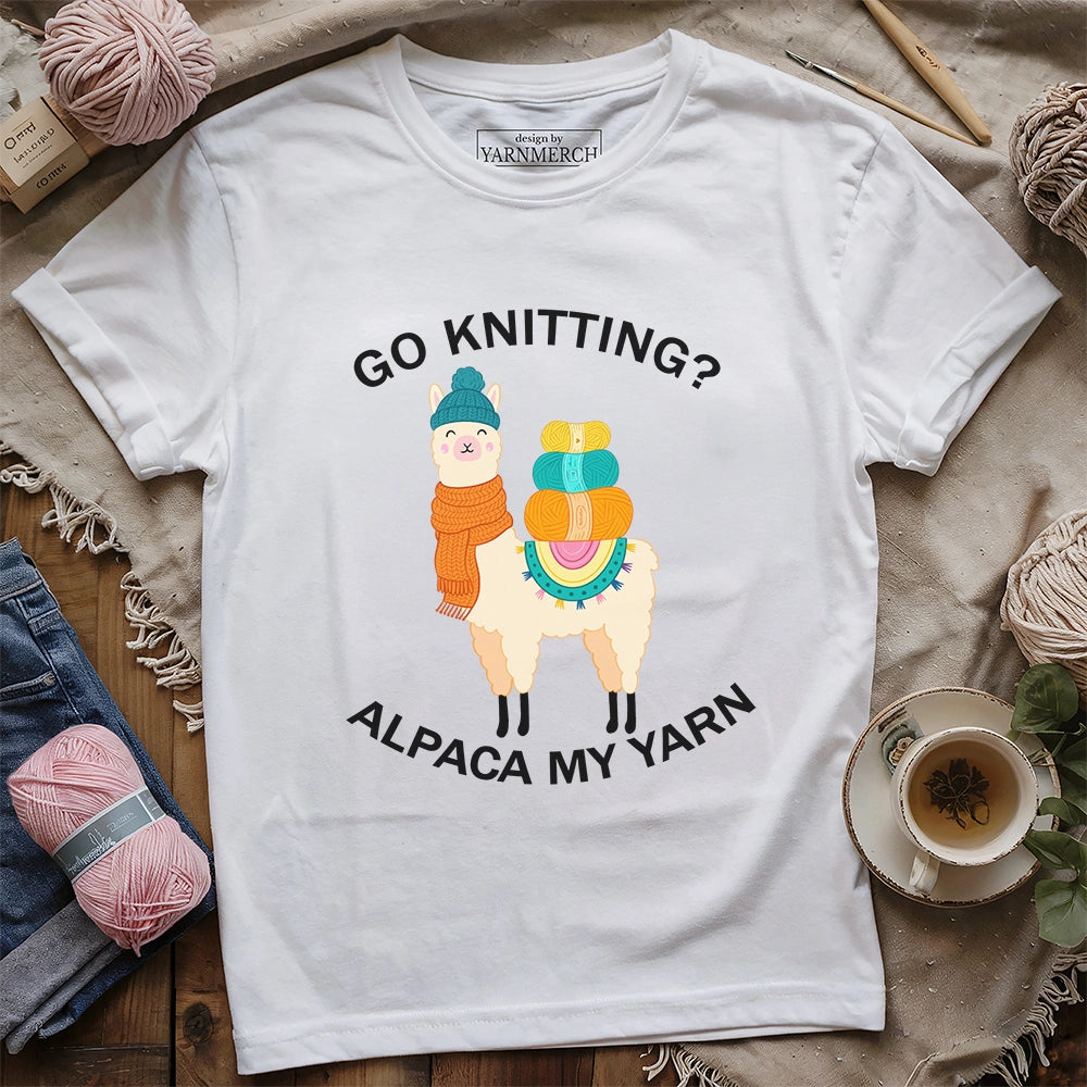 Alpaca my yarn T-shirt