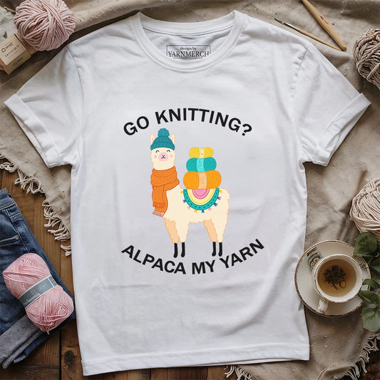 Alpaca my yarn T-shirt