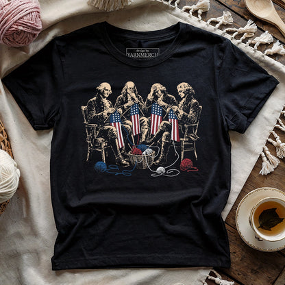 America Founding Knitters T-shirt