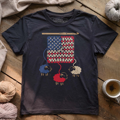 America Granny Flock T-shirt