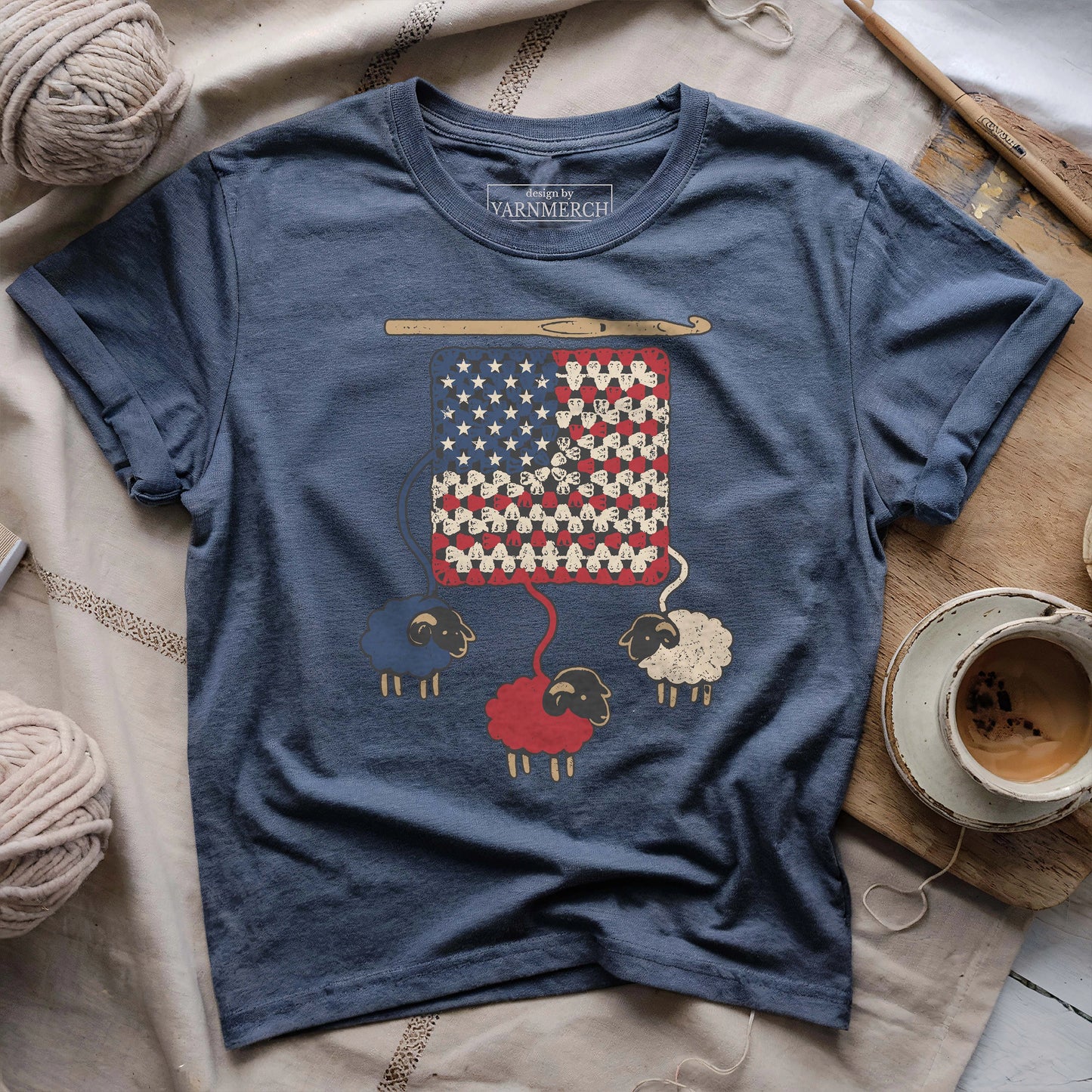 America Granny Flock T-shirt
