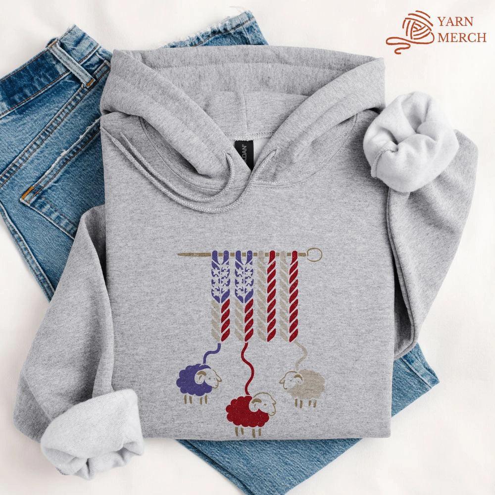 America Wool Hoodie