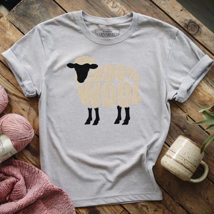 100% Wool T-shirt