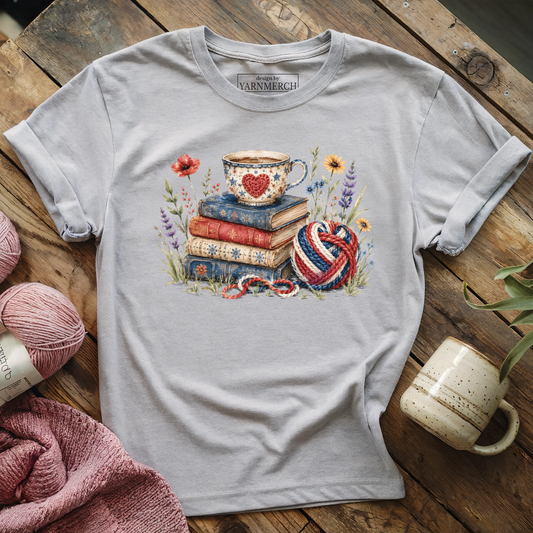 Books, Cafe & Skeins T-shirt
