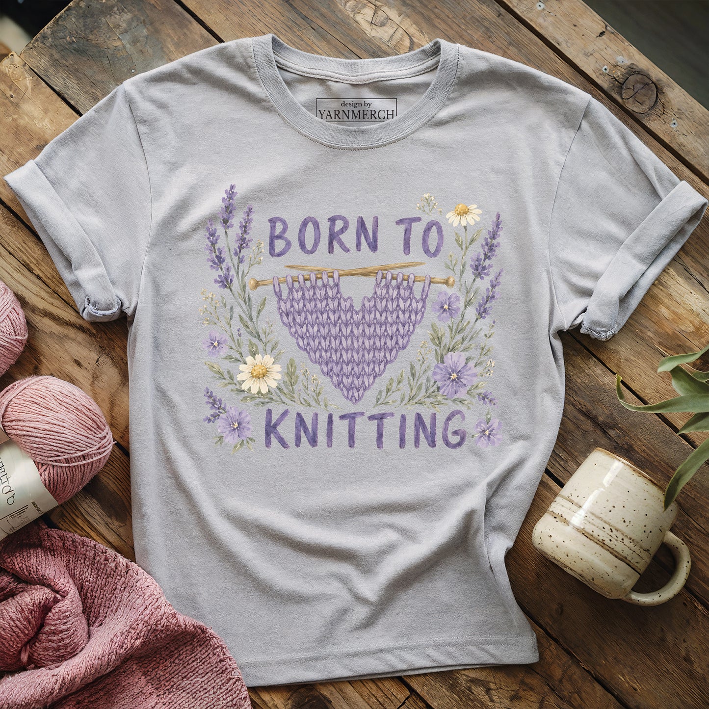 Born To Knitting T-shirt