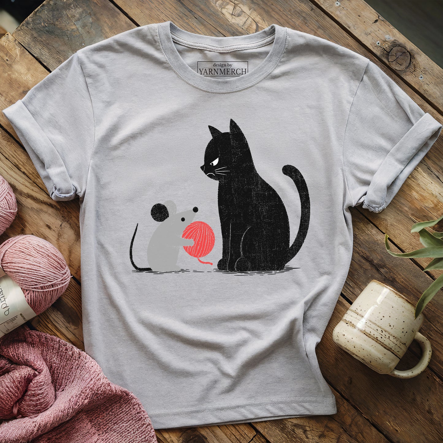 Cat And Mice T-shirt