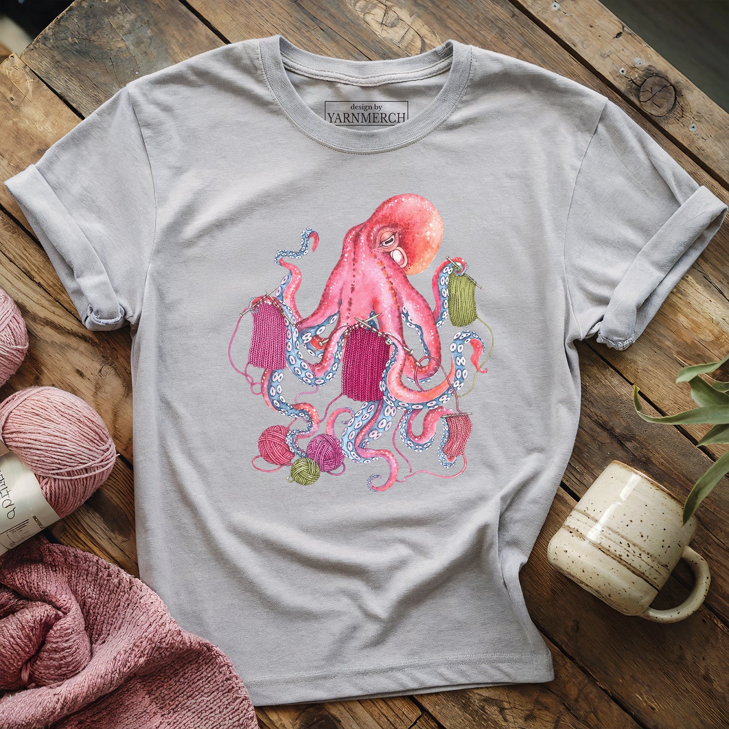 Color Craftopus T-shirt