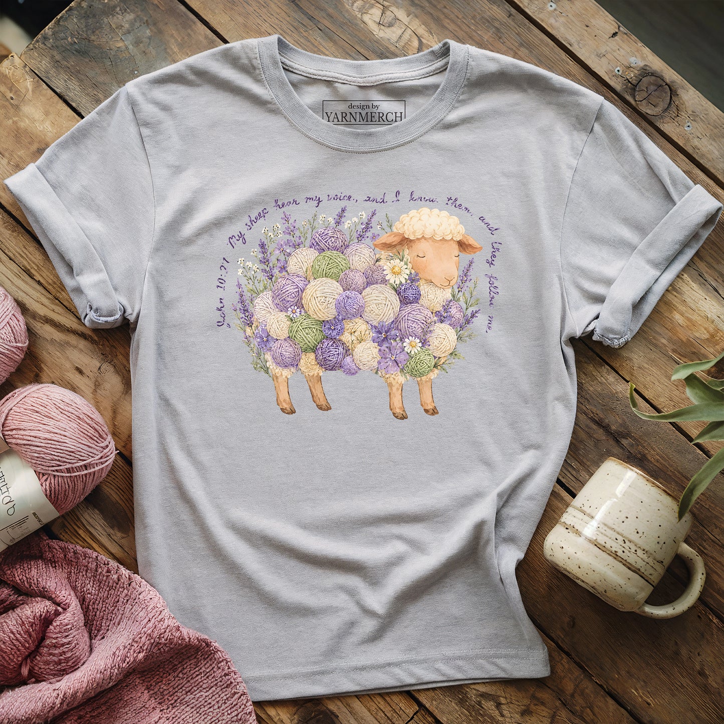 Faithful Yarn Sheep T-shirt